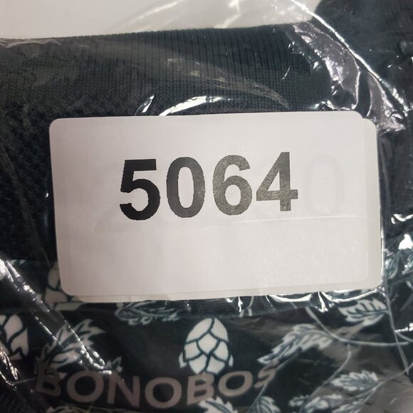 Bonobos Mens Slim Fit Printed Golf Polo Size L Green Floral Preppy Athletic - Picture 10 of 10